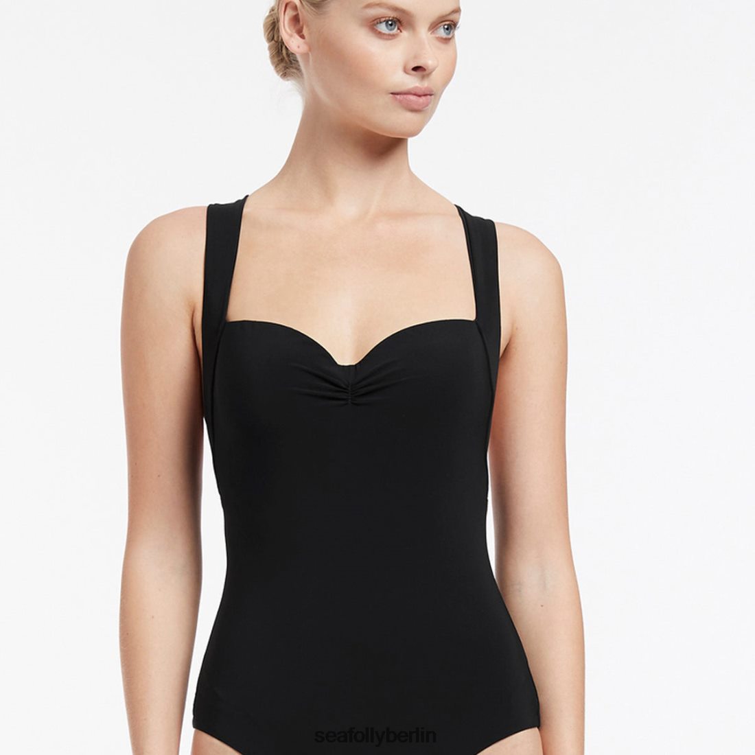 Badebekleidung Seafolly Jetset Infinity One Piece Schwarz Frauen 6RVZTV24