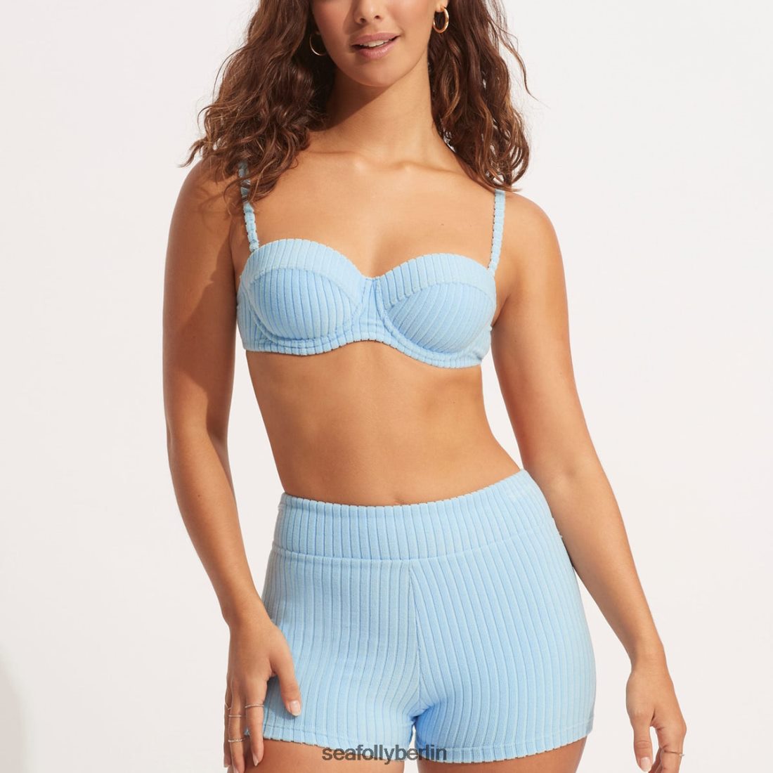 Badebekleidung Seafolly Havana Bustier-BH puderblau Frauen 6RVZTV569