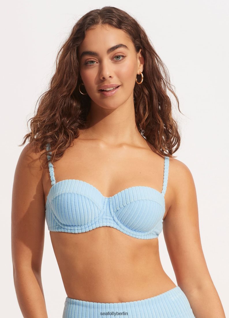 Badebekleidung Seafolly Havana Bustier-BH puderblau Frauen 6RVZTV569