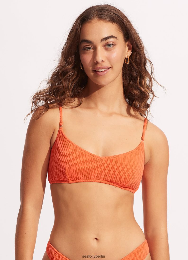 Badebekleidung Seafolly Meerestauch-Bralette Mandarin Frauen 6RVZTV441