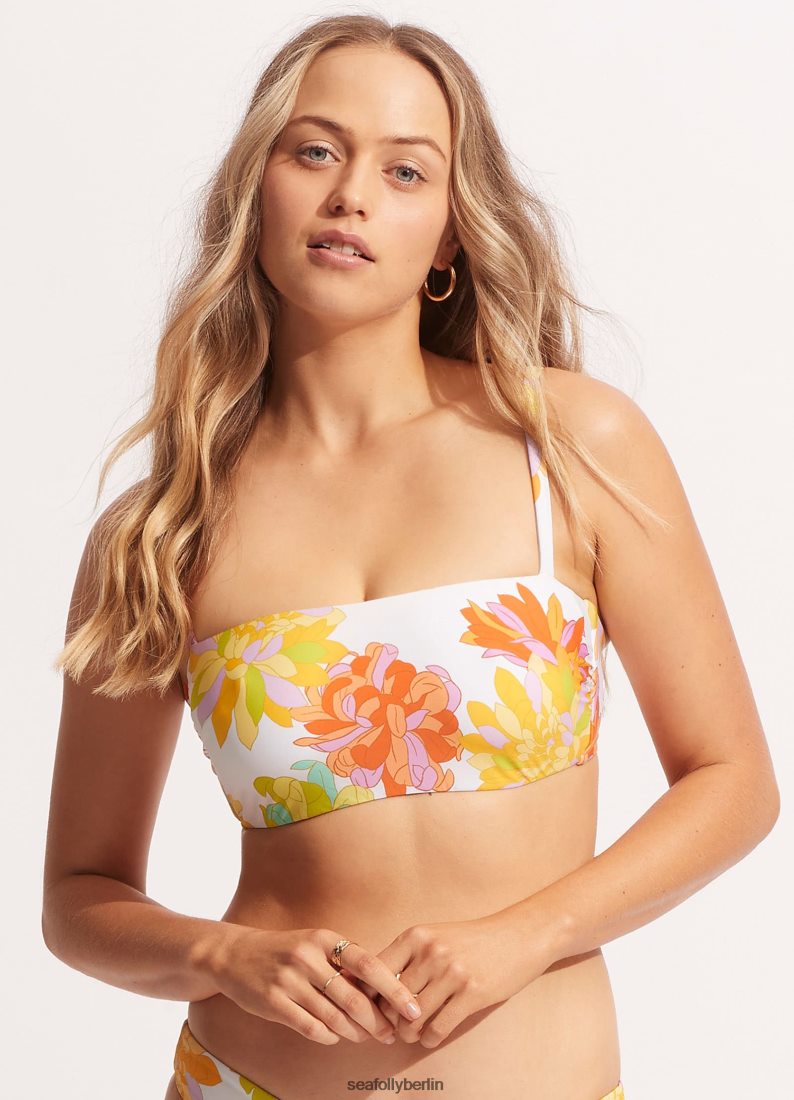 Badebekleidung Seafolly Palm Springs DD Tank Bralime Light Rampenlicht Frauen 6RVZTV428