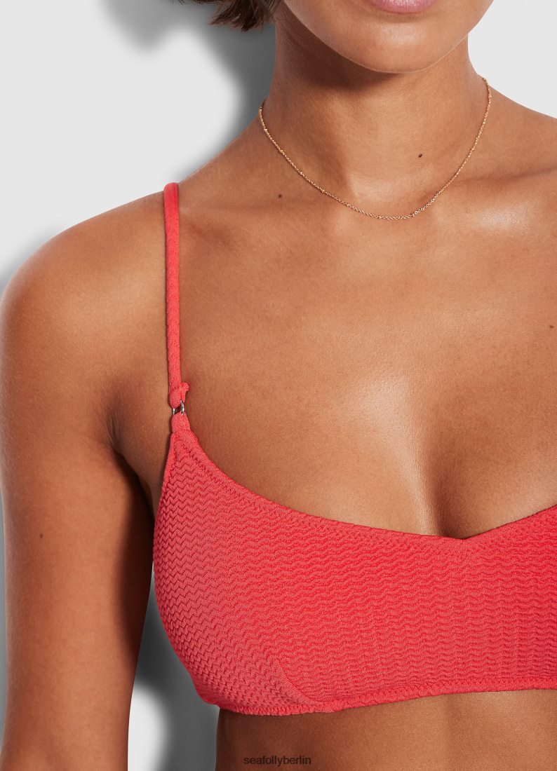 Badebekleidung Seafolly Sea Dive Bralette Fiesta Koralle Fiestacoral Frauen 6RVZTV535