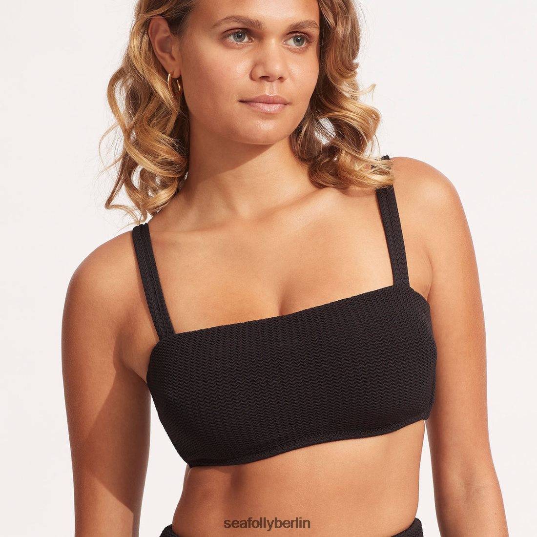 Badebekleidung Seafolly Sea Dive Tank-BH Schwarz Frauen 6RVZTV267