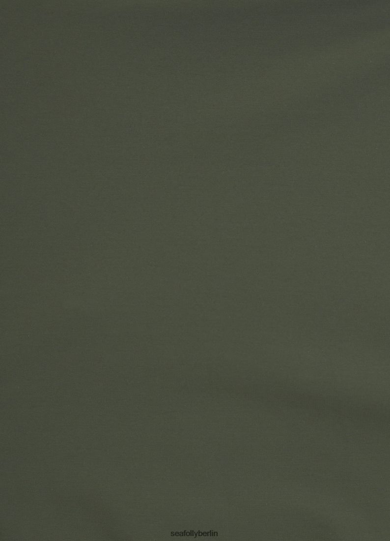 Badebekleidung Seafolly Triangel-Bikinioberteil „C-D“ mit Jetset-Besatz Olive Frauen 6RVZTV545