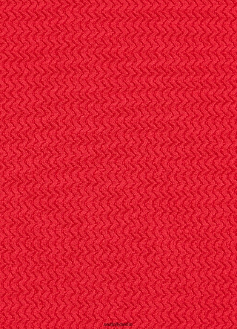 Badebekleidung Seafolly Sea Dive One-Shoulder-Oberteil Chili rot Frauen 6RVZTV396