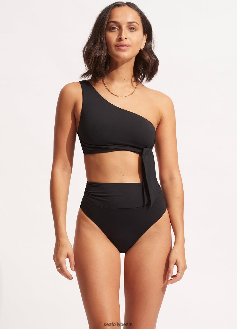 Badebekleidung Seafolly kollektives High-Cut-Rio Schwarz Frauen 6RVZTV206