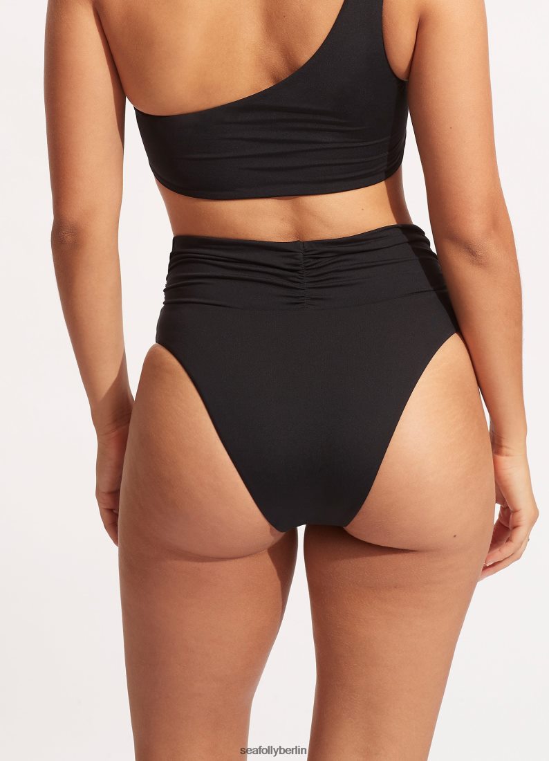 Badebekleidung Seafolly kollektives High-Cut-Rio Schwarz Frauen 6RVZTV206