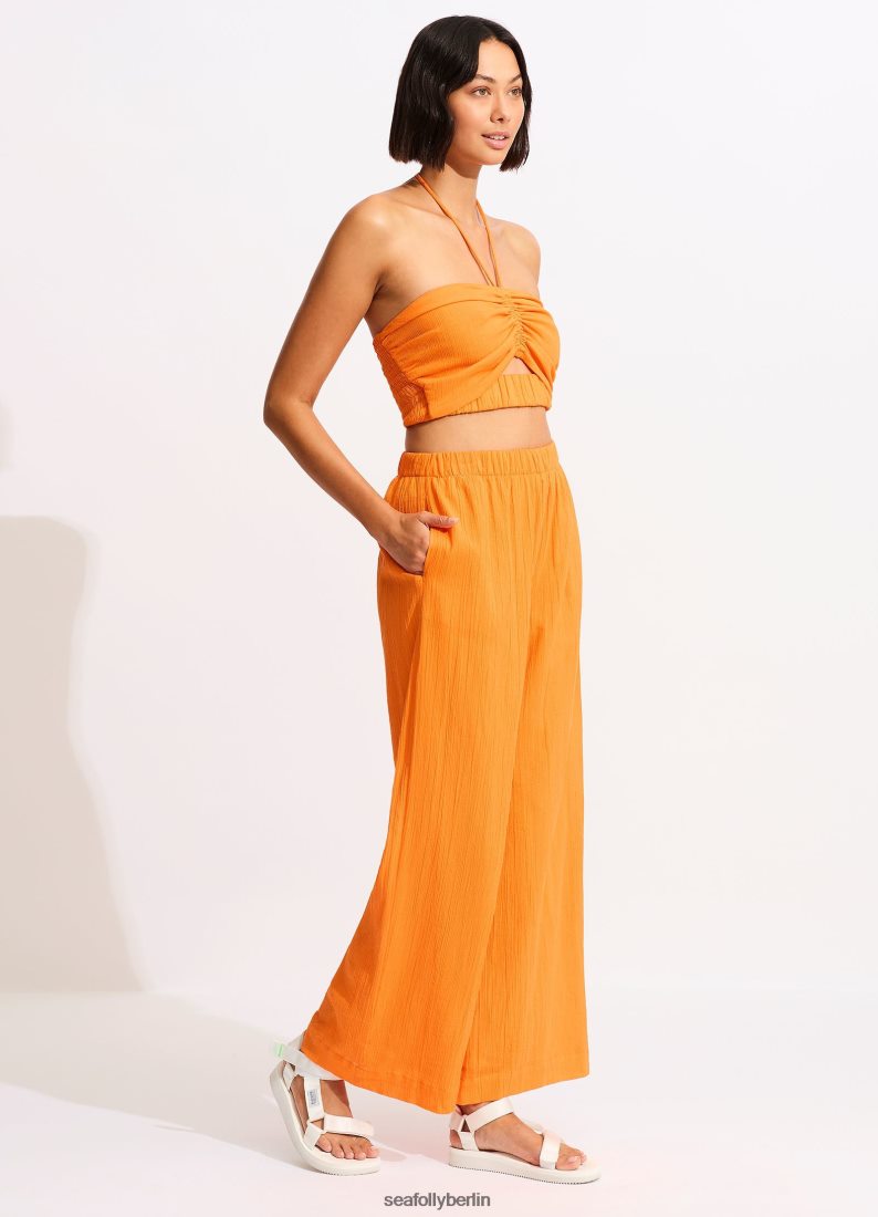 Badebekleidung Seafolly Crinkle-Crop-Top Mandarin Frauen 6RVZTV738