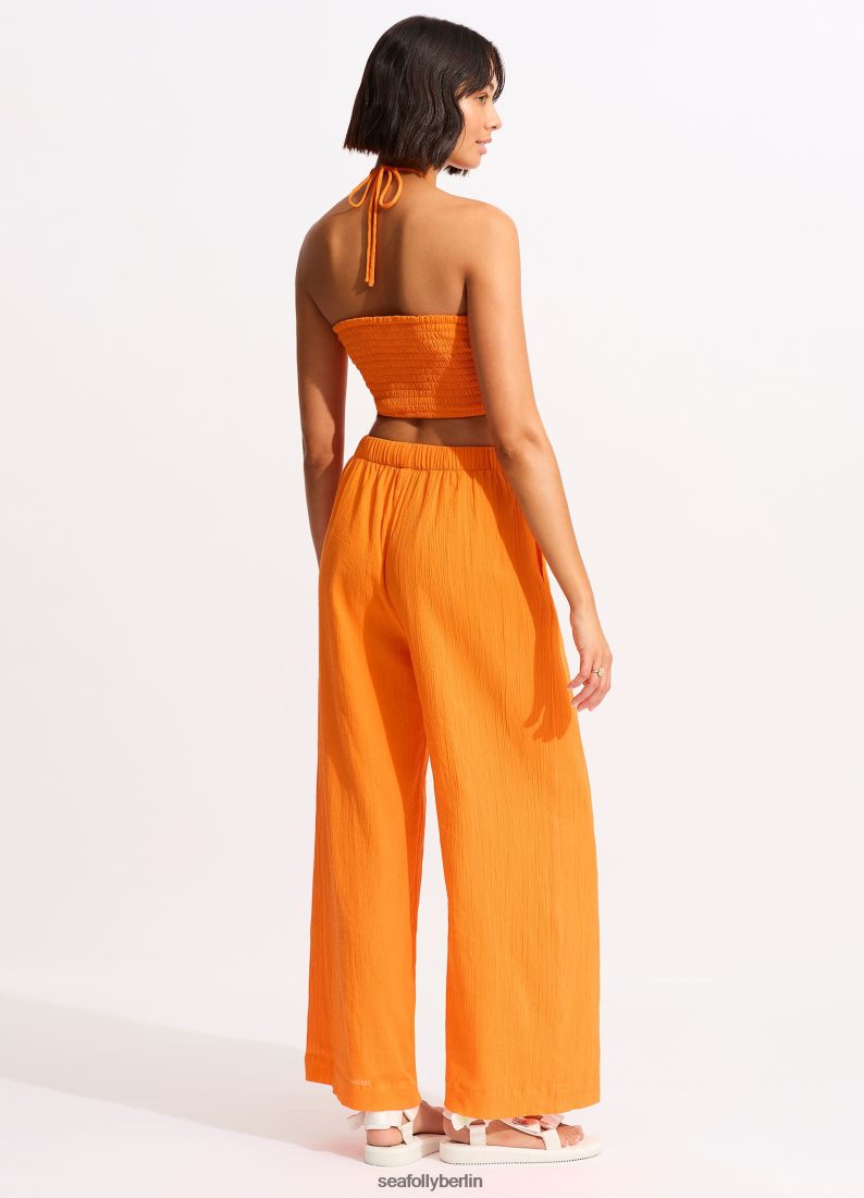 Badebekleidung Seafolly Crinkle-Crop-Top Mandarin Frauen 6RVZTV738