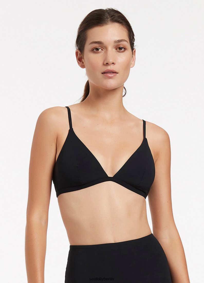 Badebekleidung Seafolly Jetset-Tri-Top Schwarz Frauen 6RVZTV340