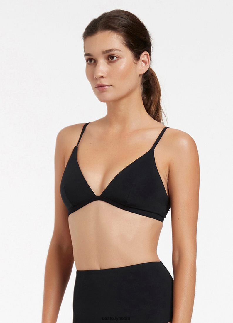 Badebekleidung Seafolly Jetset-Tri-Top Schwarz Frauen 6RVZTV340