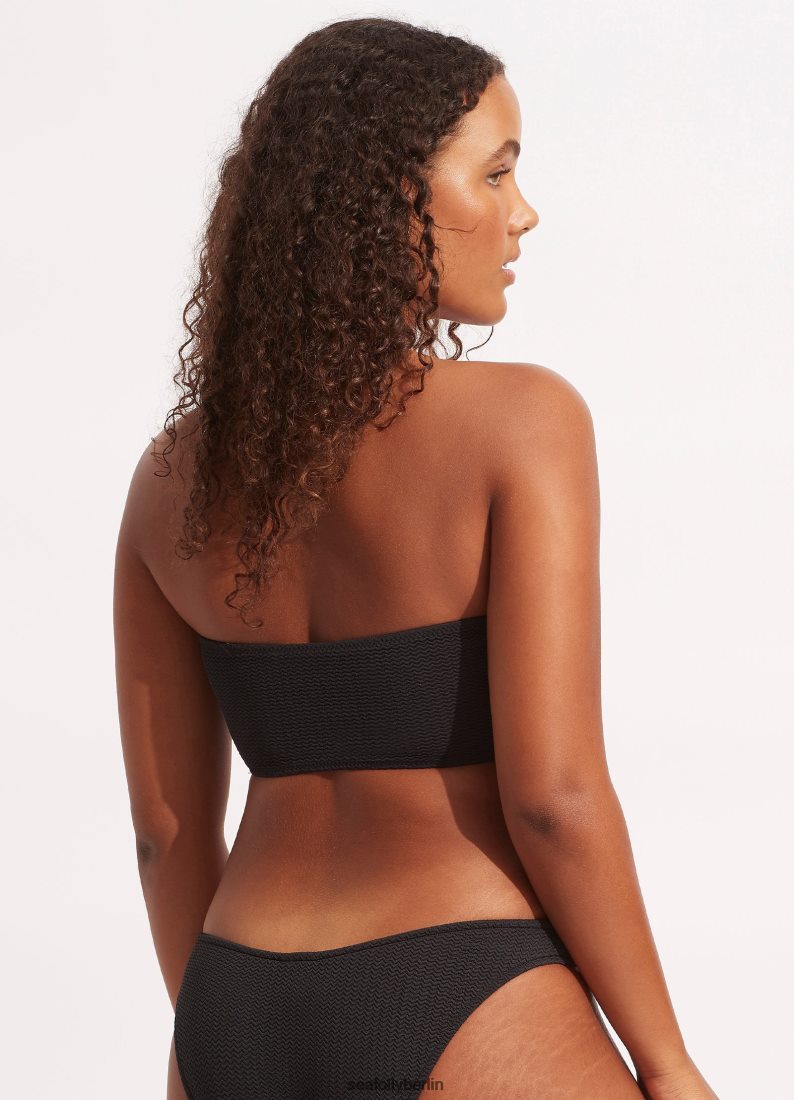 Badebekleidung Seafolly Meerestauchröhrenoberteil Schwarz Frauen 6RVZTV260