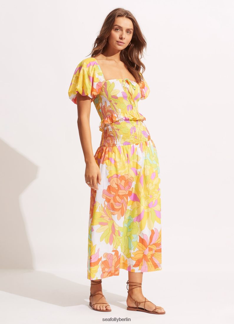 Badebekleidung Seafolly Palm Springs raffen TopKalk-Licht Rampenlicht Frauen 6RVZTV740