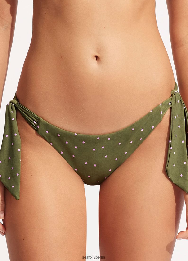 Badebekleidung Seafolly Paradiesgarten-Hipster-Krawatte Sideavocado-Spot Mode Frauen 6RVZTV598