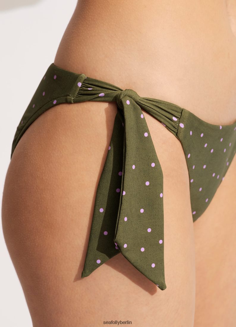 Badebekleidung Seafolly Paradiesgarten-Hipster-Krawatte Sideavocado-Spot Mode Frauen 6RVZTV598