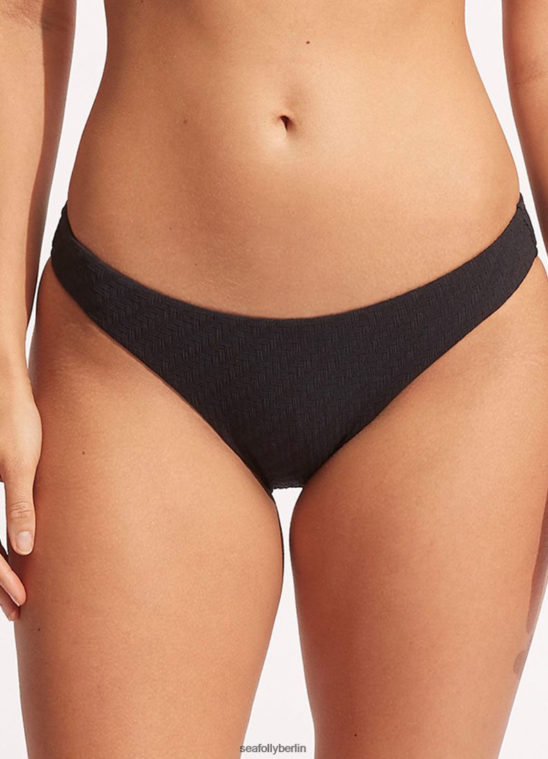 Badebekleidung Seafolly Weiden-Hipster Schwarz Frauen 6RVZTV328