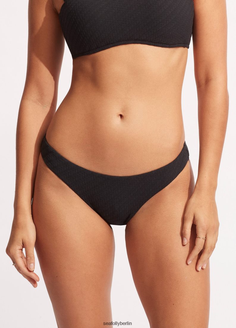 Badebekleidung Seafolly Weiden-Hipster Schwarz Frauen 6RVZTV328