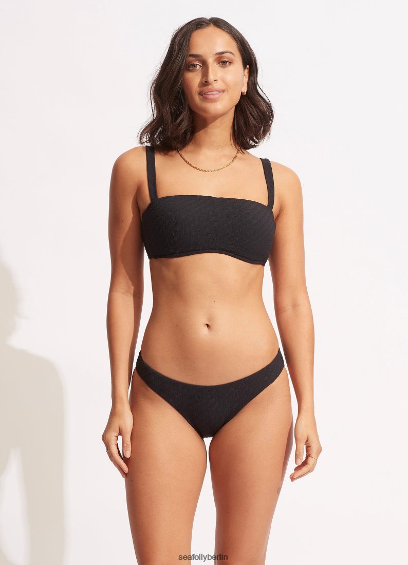 Badebekleidung Seafolly Weiden-Hipster Schwarz Frauen 6RVZTV328