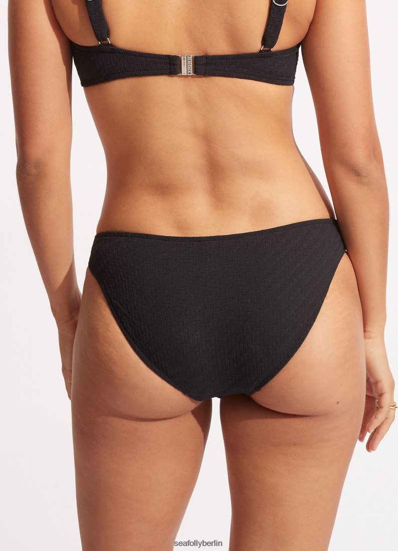 Badebekleidung Seafolly Weiden-Hipster Schwarz Frauen 6RVZTV328