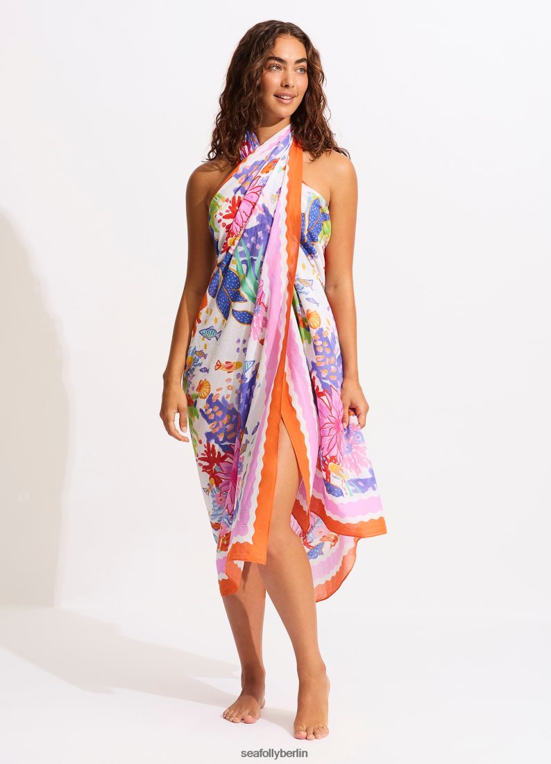 Badebekleidung Seafolly unter dem Meeressarong Mode Frauen 6RVZTV716