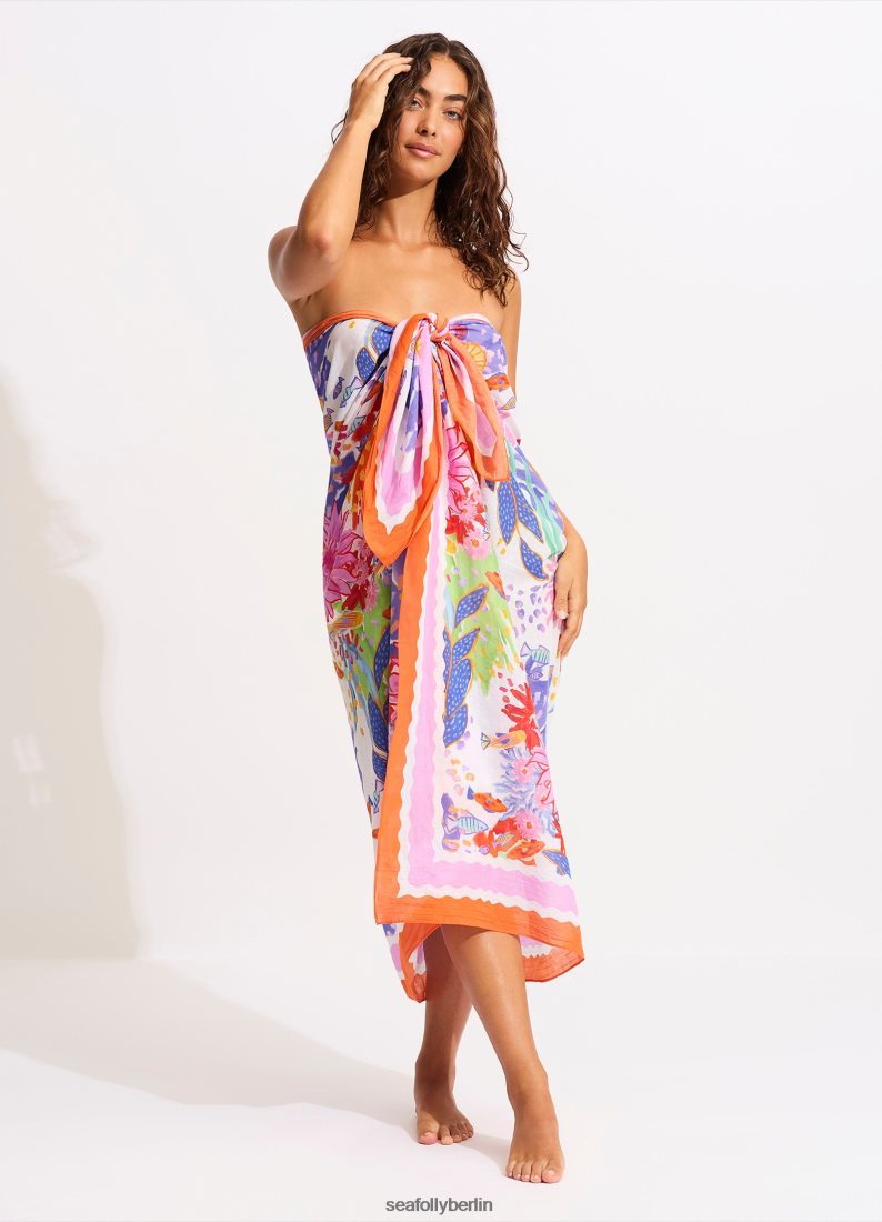 Badebekleidung Seafolly unter dem Meeressarong Mode Frauen 6RVZTV716