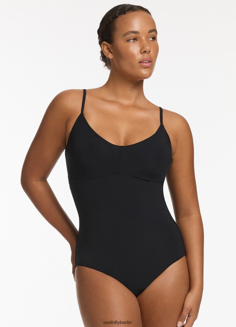 Badebekleidung Seafolly Jetset C_D Tank einteilig Schwarz Frauen 6RVZTV134