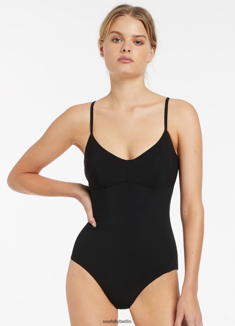 Badebekleidung Seafolly Jetset C_D Tank einteilig Schwarz Frauen 6RVZTV134
