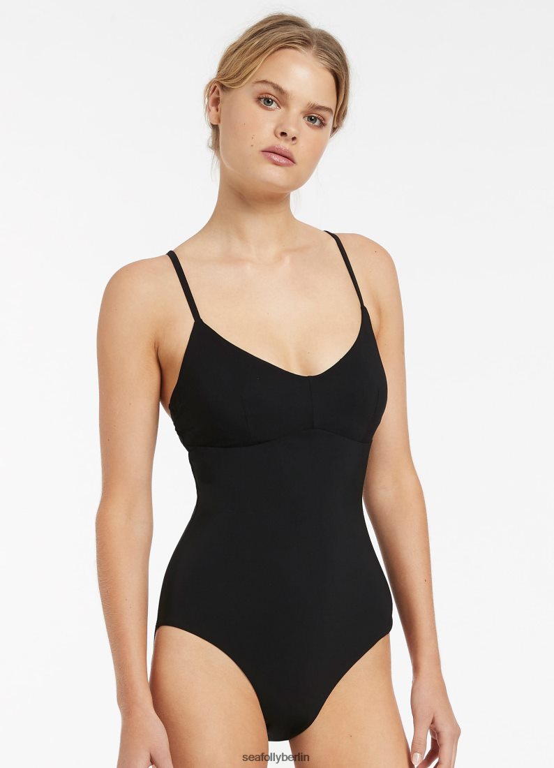 Badebekleidung Seafolly Jetset C_D Tank einteilig Schwarz Frauen 6RVZTV134