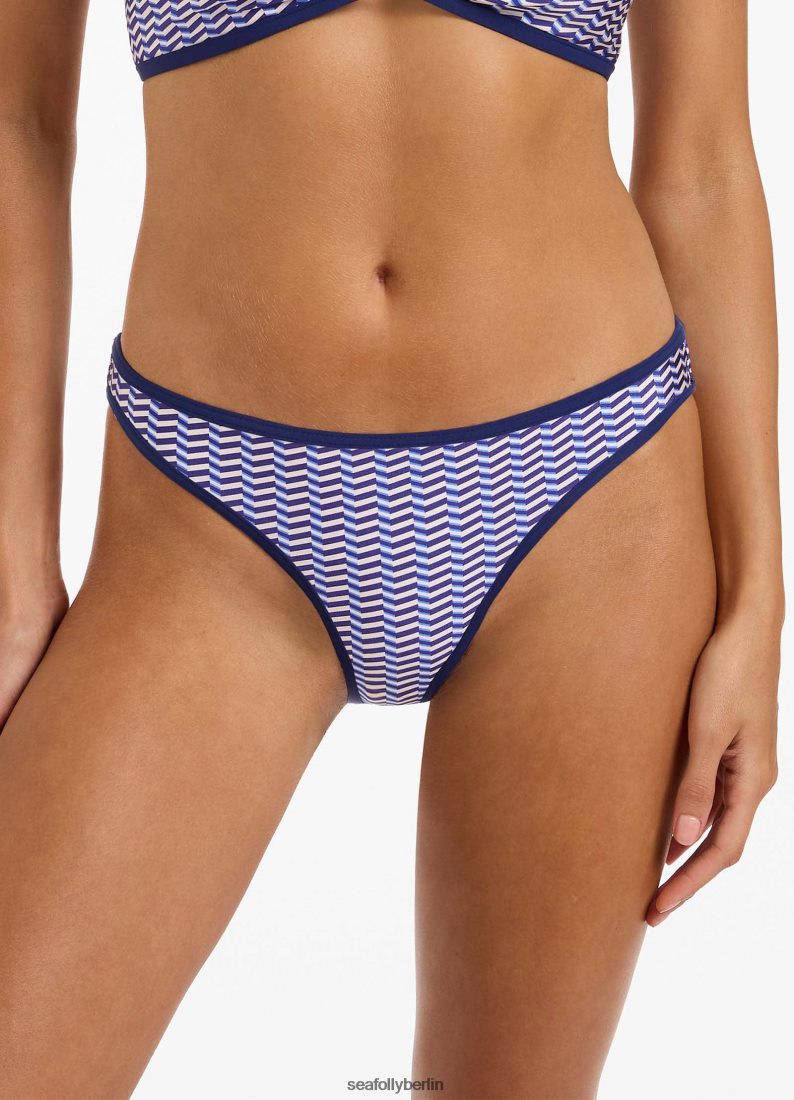 Badebekleidung Seafolly Amoudi Hipster-Bikiniunterteil Saphir Frauen 6RVZTV368