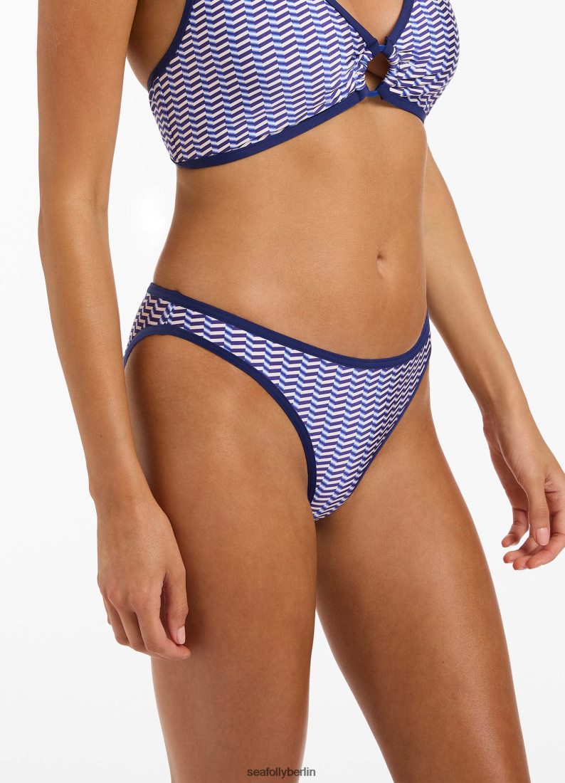 Badebekleidung Seafolly Amoudi Hipster-Bikiniunterteil Saphir Frauen 6RVZTV368