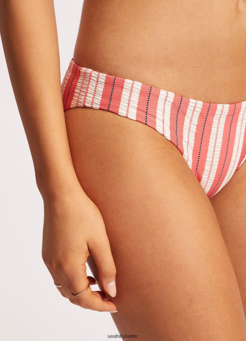 Badebekleidung Seafolly Cabana Hipster-Hose versunkene Koralle Frauen 6RVZTV480