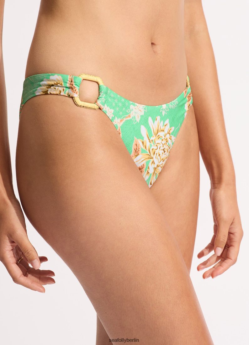 Badebekleidung Seafolly Eden Ring Side Rio Bikiniunterteil Minze Frauen 6RVZTV185