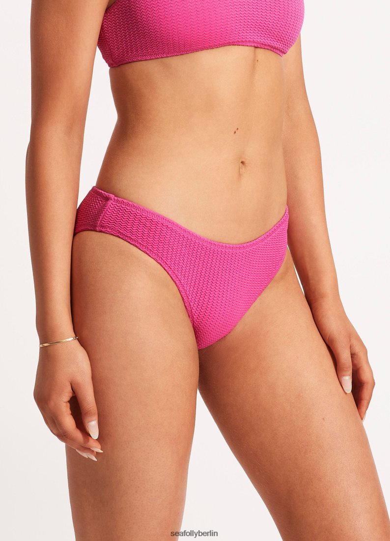 Badebekleidung Seafolly Hipster-Hose zum Tauchen im Meer Fuchsia-Rose Frauen 6RVZTV459