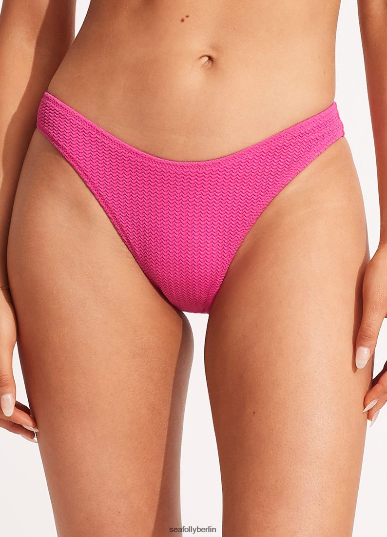 Badebekleidung Seafolly Hose mit hohem Schnitt für den Meerestauchgang Fuchsia-Rose Frauen 6RVZTV274