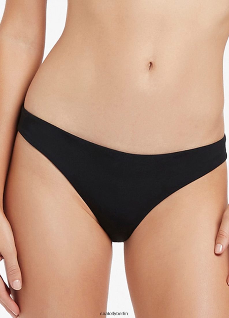 Badebekleidung Seafolly Jetset Hipster-Hose Schwarz Frauen 6RVZTV268