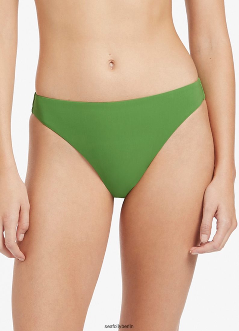 Badebekleidung Seafolly Jetset-Hose mit hohem Beinausschnitt Palme Frauen 6RVZTV605