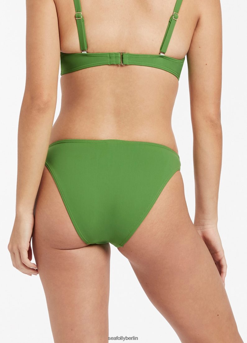 Badebekleidung Seafolly Jetset-Hose mit hohem Beinausschnitt Palme Frauen 6RVZTV605