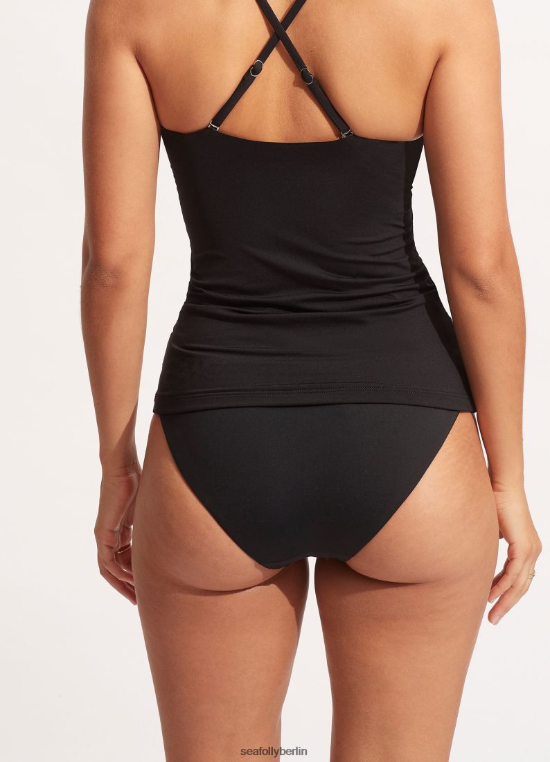 Badebekleidung Seafolly Kollektive Hipster-Hose Schwarz Frauen 6RVZTV197
