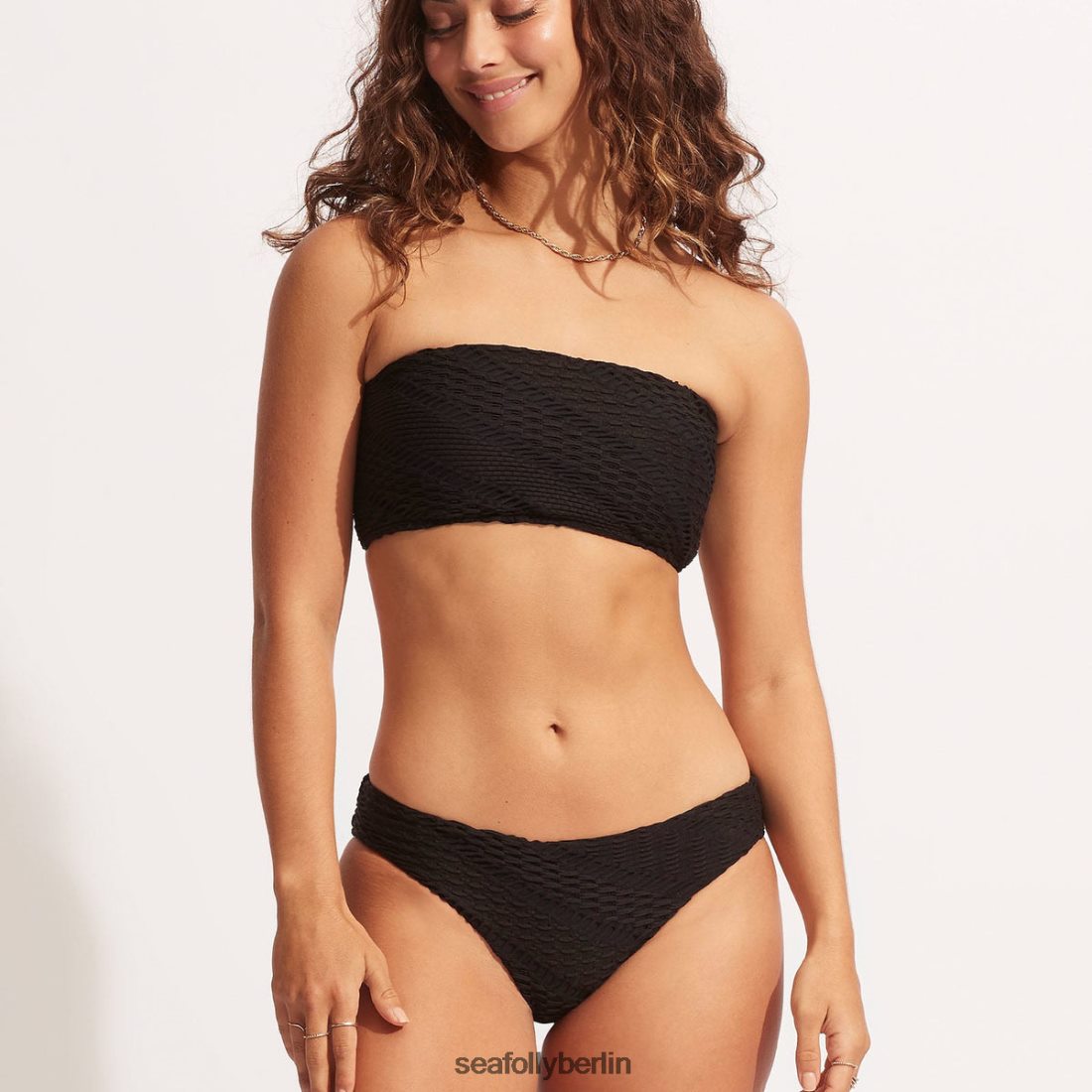 Badebekleidung Seafolly Marrakesch Hipster-Hose Schwarz Frauen 6RVZTV501