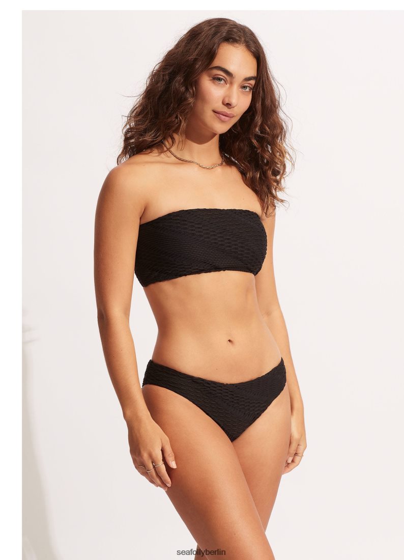 Badebekleidung Seafolly Marrakesch Hipster-Hose Schwarz Frauen 6RVZTV501