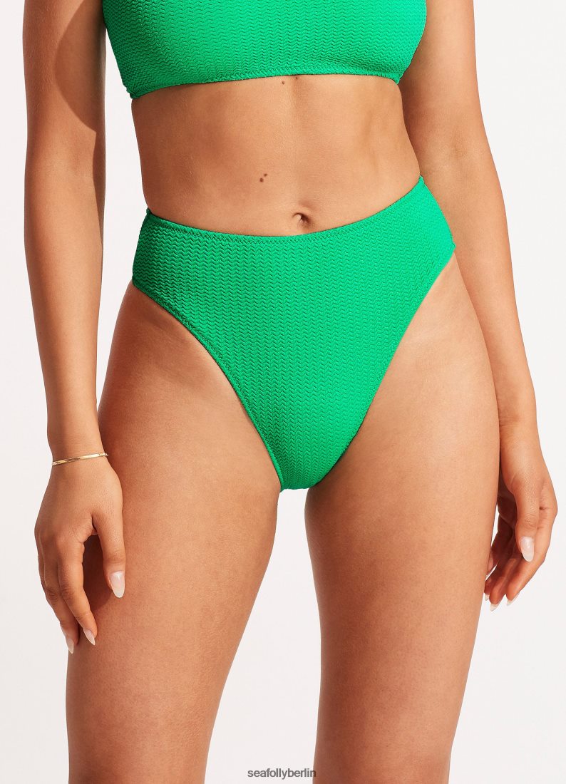 Badebekleidung Seafolly Meerestauchhose mit hohem Bund Jade Frauen 6RVZTV445