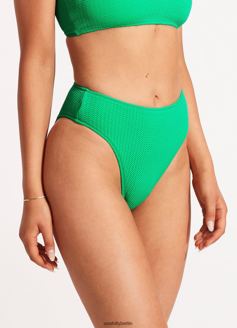 Badebekleidung Seafolly Meerestauchhose mit hohem Bund Jade Frauen 6RVZTV445