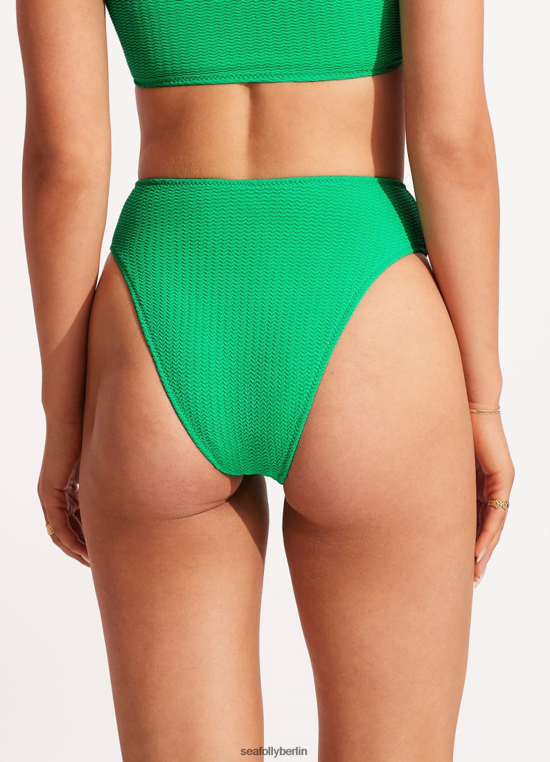 Badebekleidung Seafolly Meerestauchhose mit hohem Bund Jade Frauen 6RVZTV445