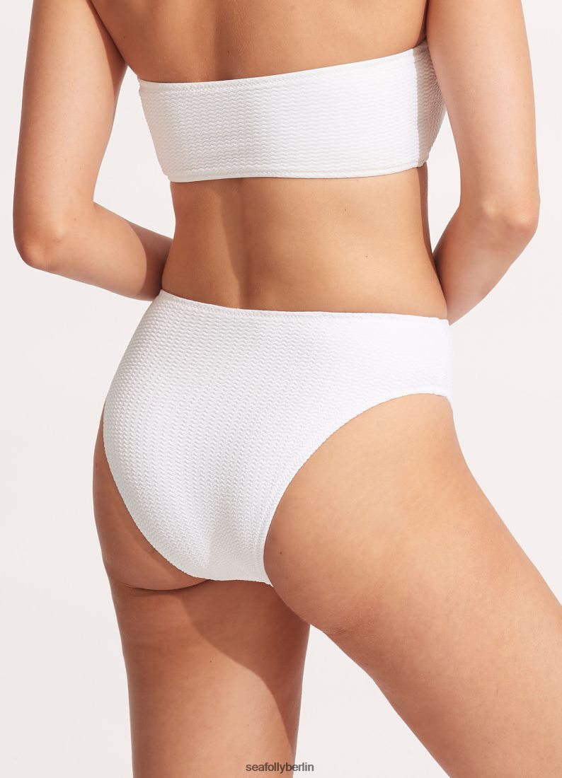 Badebekleidung Seafolly Meerestauchhose mit hohem Bund Weiß Frauen 6RVZTV320