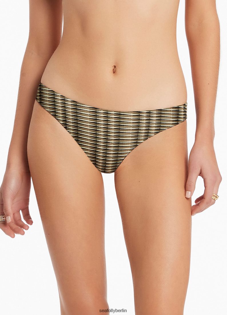 Badebekleidung Seafolly Ravello Hipster-Hose Olive Frauen 6RVZTV578