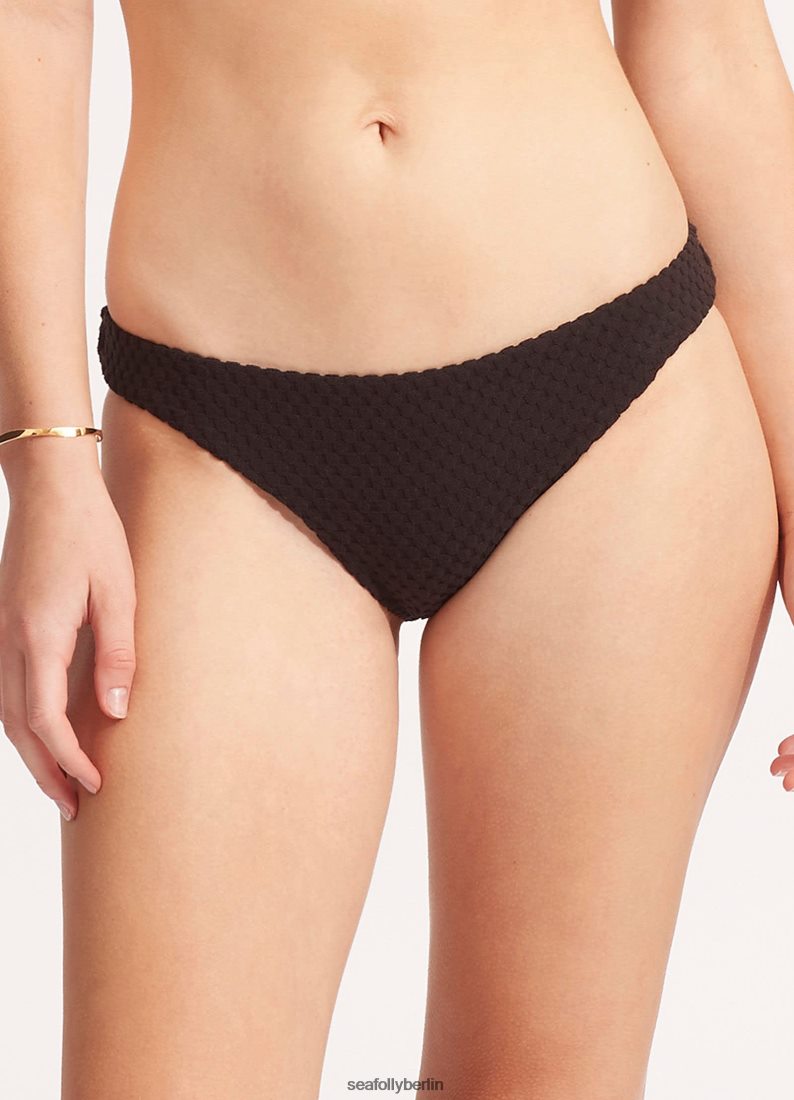 Badebekleidung Seafolly Riviera Hipster-Hose Schwarz Frauen 6RVZTV619
