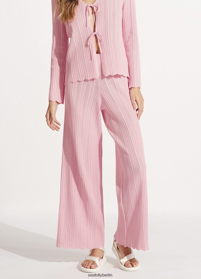 Kleidung Seafolly Häkelstrickhose Parfaitrosa Frauen 6RVZTV649