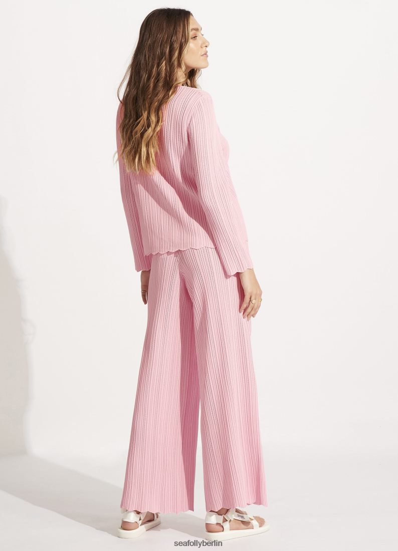 Kleidung Seafolly Häkelstrickhose Parfaitrosa Frauen 6RVZTV649