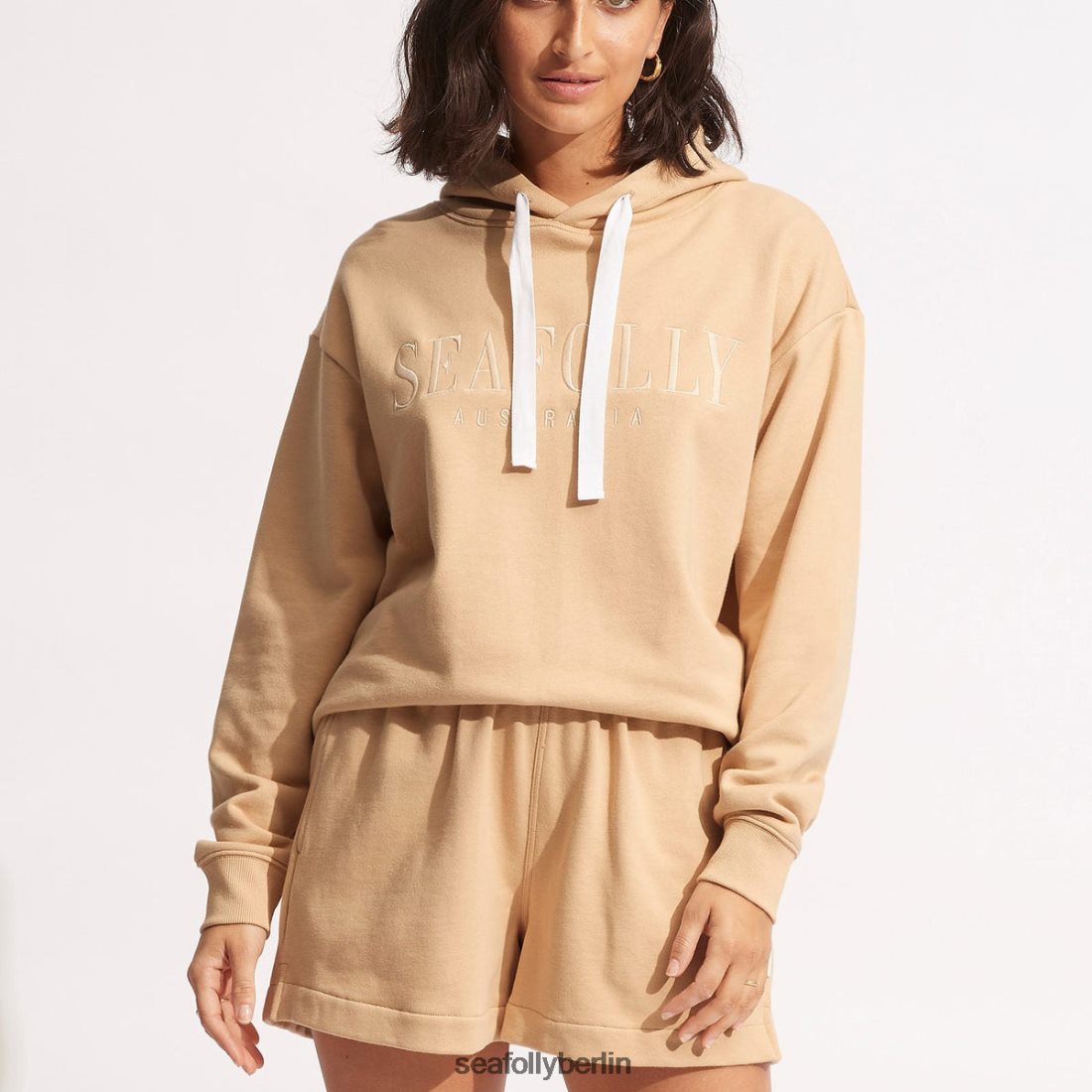Kleidung Seafolly Originals Lounge-Shorts Kamel Frauen 6RVZTV665