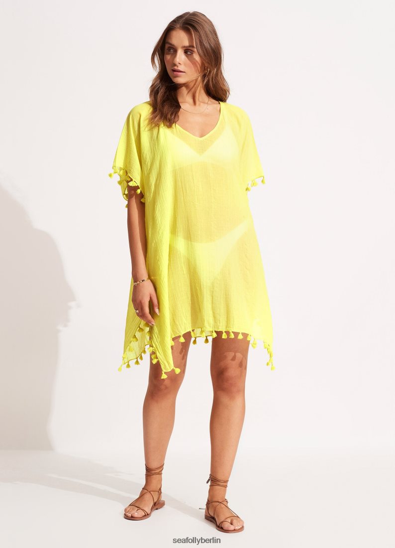 Kleidung Seafolly Amnesie-Kaftan Sellerie Frauen 6RVZTV714